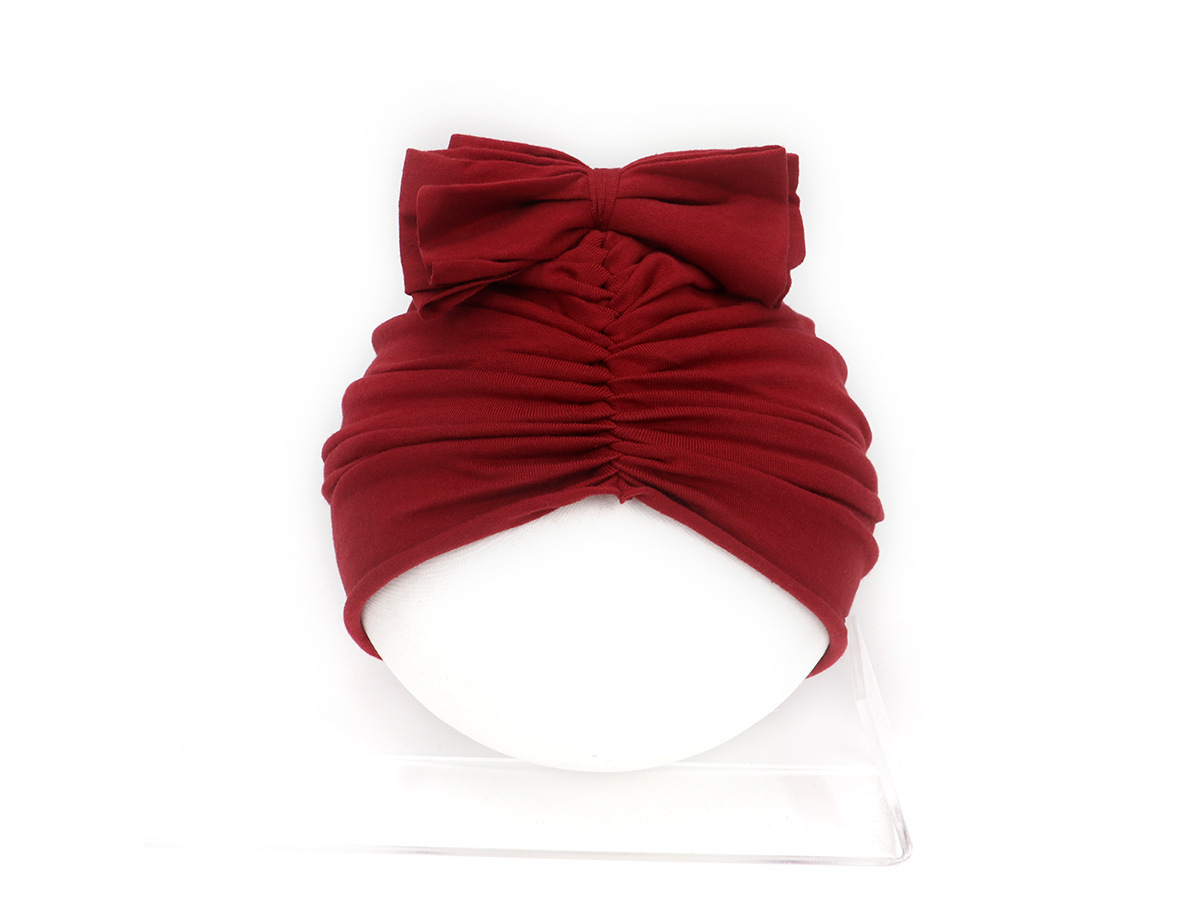 Cute Baby Hat Newborn Soft Baby Girl Hat Turban Infant Toddler Baby Cap Bonnet Headwraps - Image 2